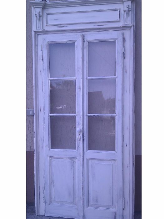 porta de vidro