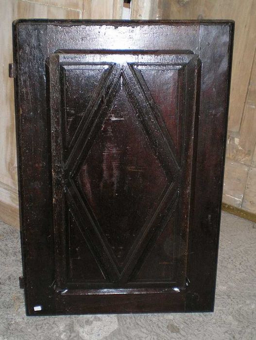 Porta de nogueira
