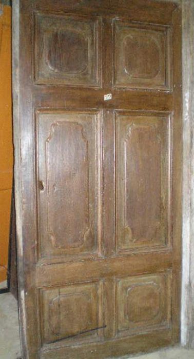 One-panel door