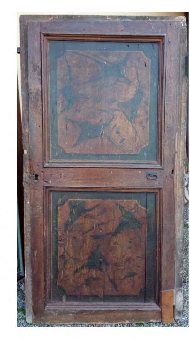 lacquered door
    