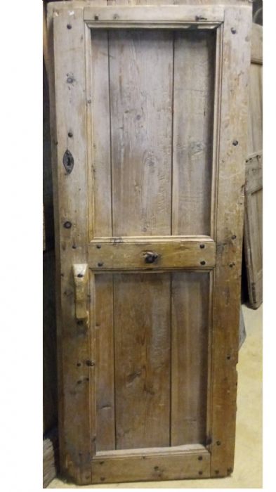 Single-leaf door