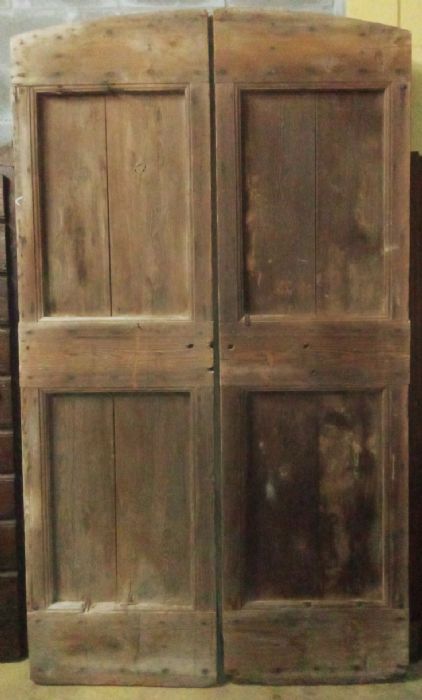 Small double door