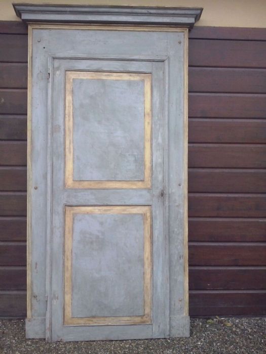 lacquered door