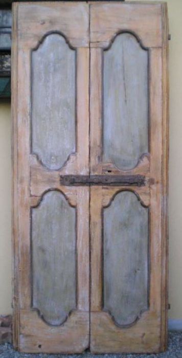 two-panel door