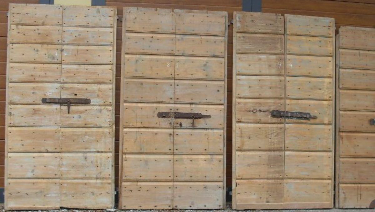 Plank doors
